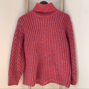 York & Hudson By Shantex Chunky Turtleneck Pullover Size XSmall